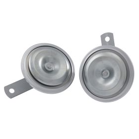 COPPIA CLACSON SUONO POTENTE 12V D. 91 OMOLOGATO UNIVERSALE