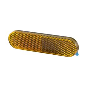 CATADIOTTRO STONDATO AUTOADESIVO 95 X 25 AMBRA