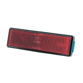CATADIOTTRO QUADRATO AUTOADESIVO 95 X 25 ROSSO