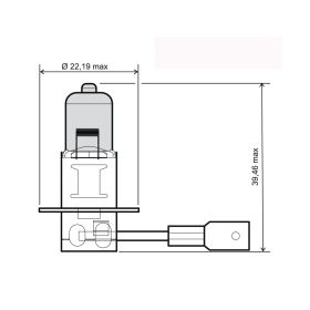 Ampoule de moto RMS 246510040