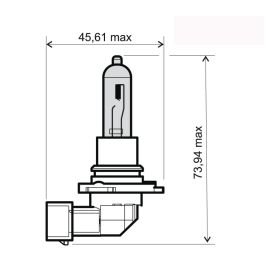 Ampoule de moto RMS 246510095
