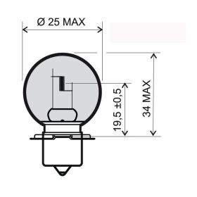 Ampoule de moto RMS 246510295