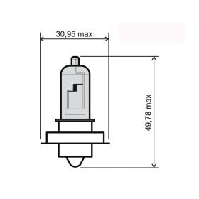 RMS 246510430 Motorcycle bulb