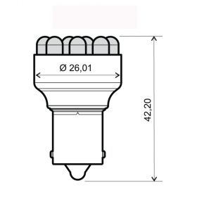 RMS 246510510 MOTORCYCLE LED BULB