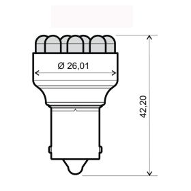 AMPOULE LED MOTO RMS 246510510