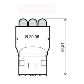 AMPOULE LED MOTO RMS 246510530