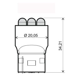 AMPOULE LED MOTO RMS 246510531