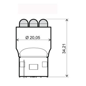AMPOULE LED MOTO RMS 246510535
