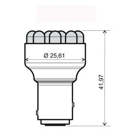 RMS 246510542 MOTORCYCLE LED BULB