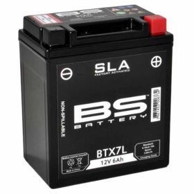 RMS Battery 12V/6Ah BTX7L sealed black maintenance-free 114x70x131 mm