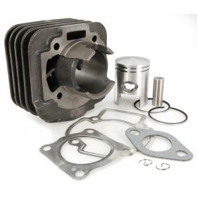 RMS Kit Cylindre 50 cc en fonte nodulaire 40 mm 2 segments axe 12 mm base 53,3 mm