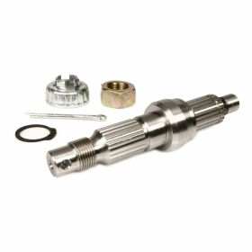 Arbre RMS 126 mm avec rondelles de cage à écrou et roulement de 12 mm