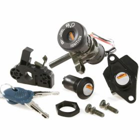 RMS High Security Lock Kit Compatible for MALAGUTI Motorcycles