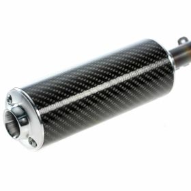 Échappement de course ROOST RS5 style Japon en aluminium anodisé noir