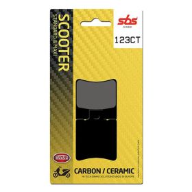 SBS 123CT Carbon Compound Brake Pads Pair for QUADRO