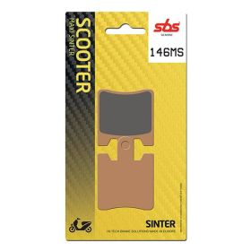 Plaquettes de frein SBS 146MS en composé fritté