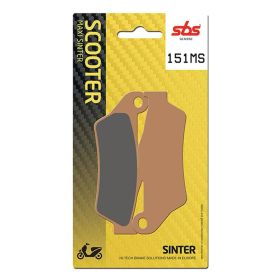 Paire de plaquettes de frein en composite fritté SBS 151MS
