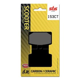 SBS 153CT Carbon Compound Bremsbeläge Paar für APRILIA