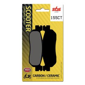 Paire de plaquettes de frein en composé carbone SBS 155CT
