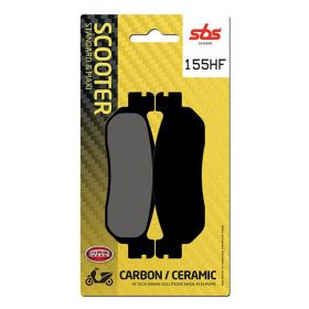 Kit de plaquettes de frein SBS 155HF en mélange céramique
