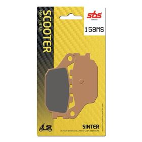 SBS 158MS gesinterte Verbundbremsbeläge Paar für HONDA