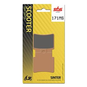 Plaquettes de frein SBS 171MS en composé fritté
