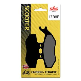 Ensemble de plaquettes de frein SBS 173HF en composé céramique pour ITALJET JUPITER 250