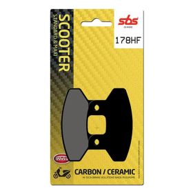 Ensemble de plaquettes de frein SBS 178HF en composé céramique pour SYM