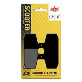Jeu de plaquettes de frein en céramique SBS 179HF pour APRILIA ATLANTIC IE E2 500