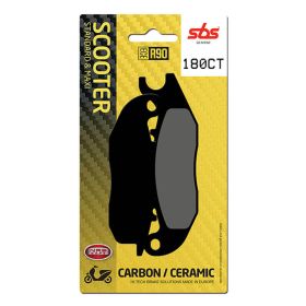 SBS 180CT Bremsbeläge Set Carbon-Mix für HONDA ANF INNOVA IE 125