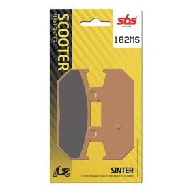 SBS 182MS Bremsbeläge Set Sinterverbindung für SUZUKI