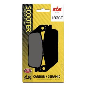 Paire de plaquettes de frein en composé de carbone SBS 183CT