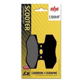 Kit de plaquettes de frein en composé céramique SBS 190HF
