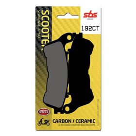 Kit de plaquettes de frein SBS 192CT Carbon Mix