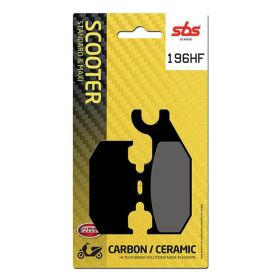 Plaquettes de frein SBS 196HF en paire en composé céramique pour SUZUKI
