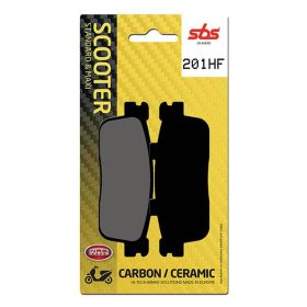 Plaquettes de frein SBS 201HF en composé céramique