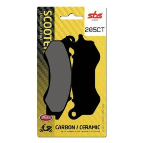Plaquettes de frein SBS 205CT en composé carbone