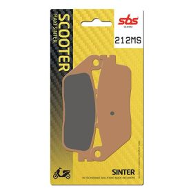 Plaquettes de frein SBS 212MS en matériau fritté pour KYMCO