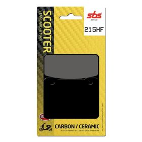 Plaquettes de frein en composé céramique SBS 215HF pour SYM