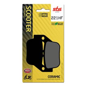 Jeu de plaquettes de frein SBS 221HF en composé céramique