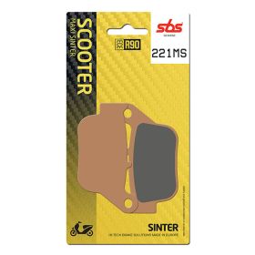 SBS 221MS Bremsbeläge Paar gesinterte Verbindung