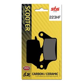 Jeu de plaquettes de frein SBS 223HF en mélange céramique
