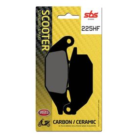 Ensemble de plaquettes de frein SBS 225HF en composé céramique pour YAMAHA MW TRICITY 125