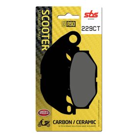SBS 229CT Bremsbeläge Set Carbon-Verbindung für YAMAHA