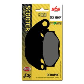 Paire de plaquettes de frein en céramique SBS 229HF pour YAMAHA