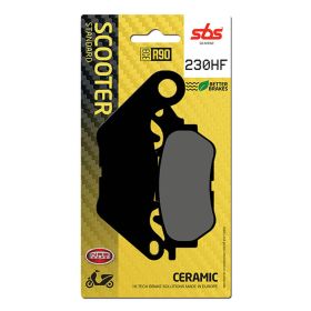 Kit de plaquettes de frein SBS 230HF en composé céramique pour YAMAHA