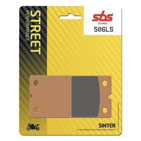 Plaquettes de frein arrière SBS 506LS paire composé fritté
