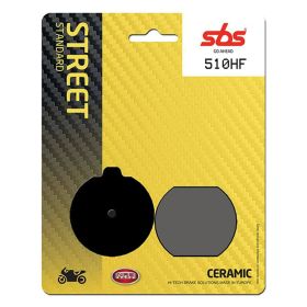 Ensemble de plaquettes de frein en céramique SBS 510HF pour KAWASAKI