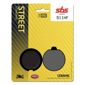 SBS 511HF Bremsbeläge Paar Keramikmischung für SUZUKI