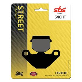 Plaquettes de frein SBS 548HF en composé céramique pour motos de route